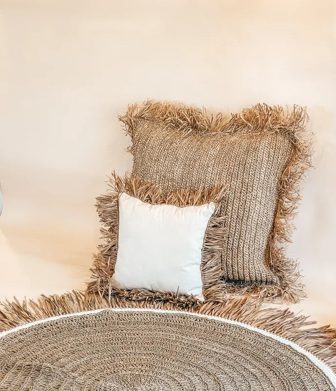 Meyank – Coussin Brun (70×70 cm)