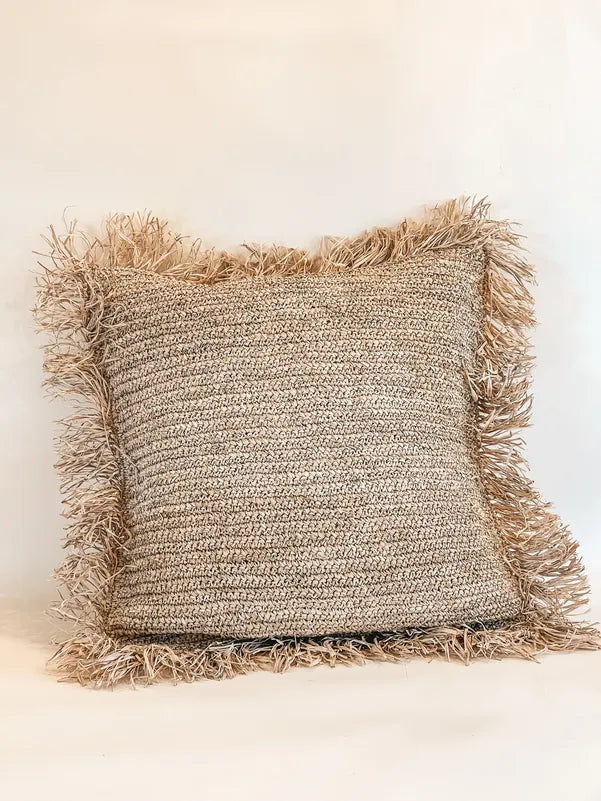 Meyank – Coussin Brun (70×70 cm)
