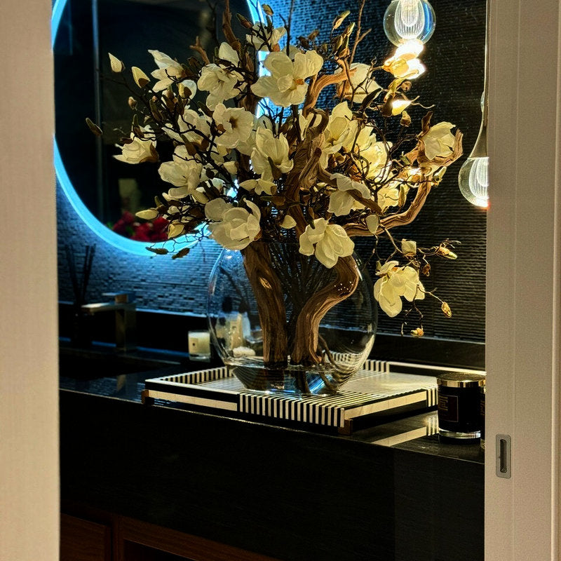 Magnolias Dans Un Vase Lune